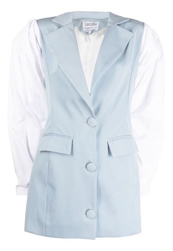 CONCEPTO Meera contrast-sleeve jacket - Blue