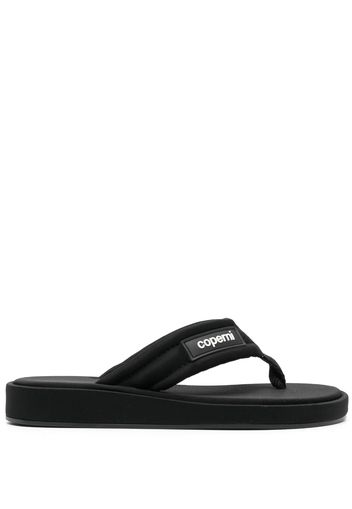 Coperni logo-embossed flip flops - Black