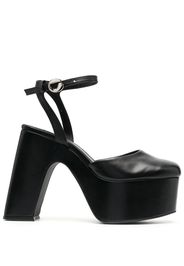 Coperni Bridge platform pumps - Black