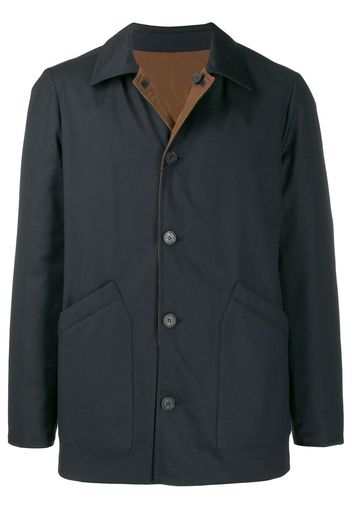 Corneliani reversible button jacket - Blue