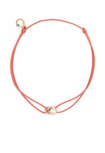 Courbet 18kt rose gold diamond Let's Commit bracelet - Pink