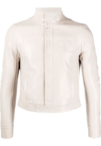 Courrèges press-stud fastening jacket - Neutrals