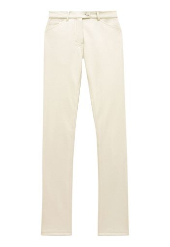 Courrèges Reedition five-pocket trousers - Neutrals