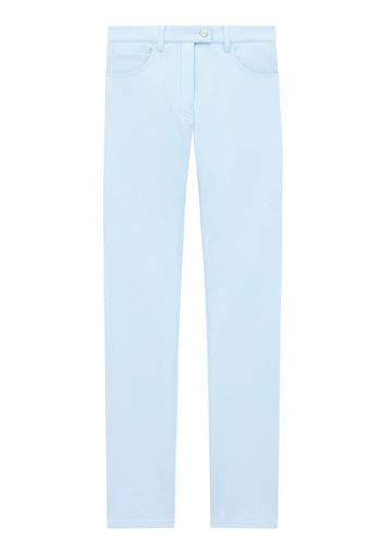 Courrèges vinyl five-pocket trousers - 7005 SKY