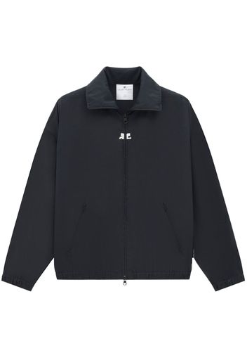 Courrèges Vintage Track Nylon Jacket - Black