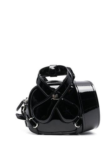 Courrèges Loop tote bag - Black