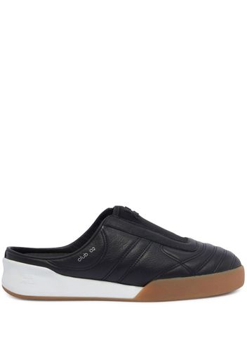 Courrèges Club 02 leather sneakers - Black