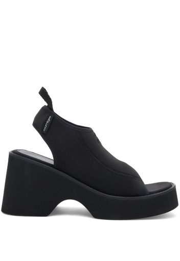 Courrèges WAVE SHOES - Black