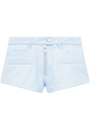 Courrèges heritage vinyl shorts - Blue