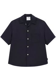 Courrèges Skater Retro Twill Shirt - Blue