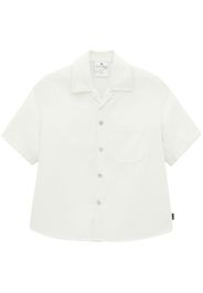 Courrèges Skater Retro Twill Shirt - White