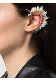 Courrèges mother of pearl ear cuff - White