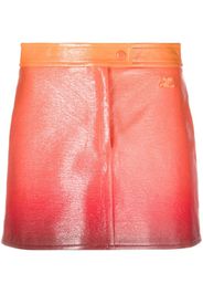 Courrèges Iconic Vinyl miniskirt - Orange