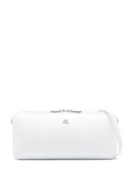 Courrèges Cloud logo-plaque shoulder bag - White