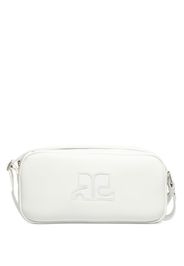 Courrèges Reedition Baguette leather bag - White