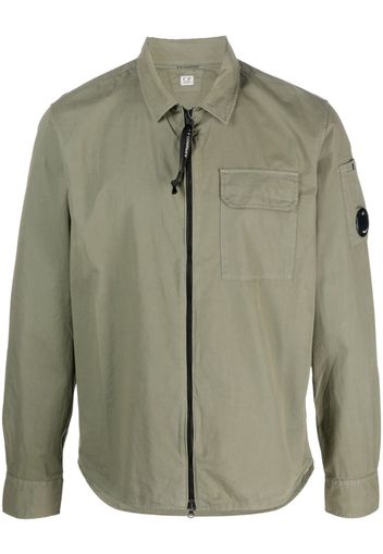 C.P. Company zip-up shirt jacket - Green