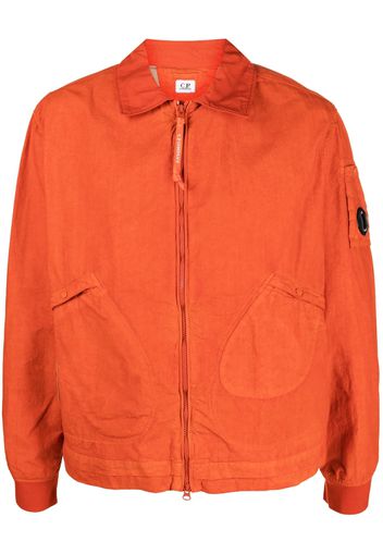 C.P. Company long-sleeved shirt jacket - Orange