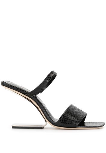 Rene cut-out heel sandals