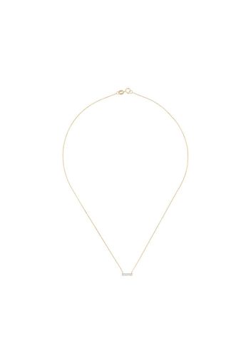 Dana Rebecca Designs 14kt gold Sylvie Rose diamond bar necklace - Yellow Gold