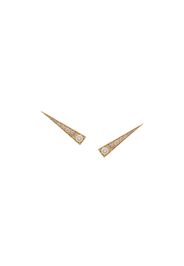 Daou 18kt yellow gold Spark diamond earring