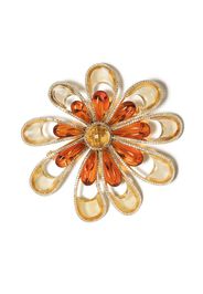 18kt white gold diamond Flower brooch