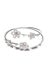 18kt white gold Miss Daisy Open Twist diamond bangle