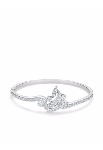 De Beers Jewellers 18kt white gold Adonis Rose diamond bangle - Silver