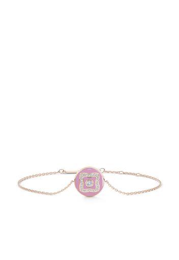 De Beers Jewellers 18kt rose gold Enchanted Lotus diamond bracelet - Pink