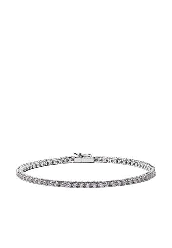 De Beers 18kt white gold Eternity Line diamond bracelet