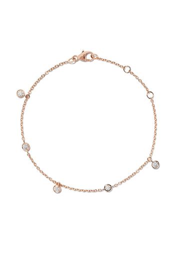 De Beers 18kt rose gold My First De Beers five diamond bracelet