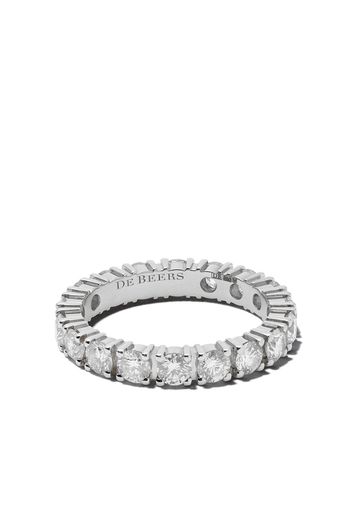 De Beers Platinum DB Classic Full Eternity diamond 3mm band