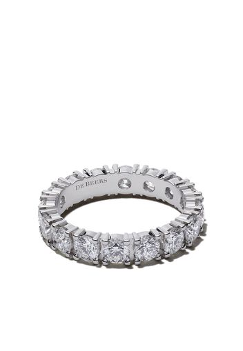 De Beers Platinum DB Classic Full Eternity diamond 3.5mm band