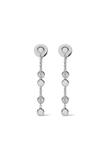 De Beers 18kt white gold My First De Beers five diamond earrings