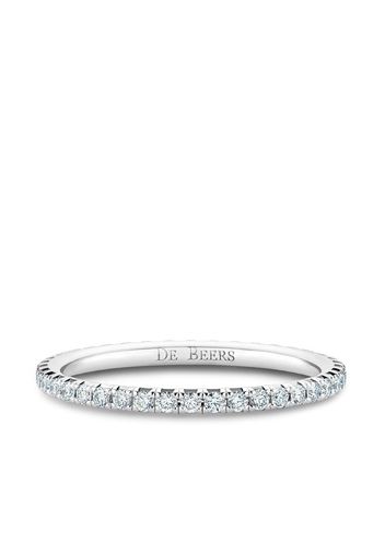 18kt white gold diamond Aura Eternity band ring