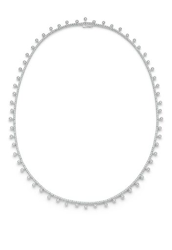 18kt white gold diamond Dewdrop necklace