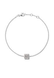 De Beers 18kt white gold My First De Beers Aura princess cut diamond bracelet