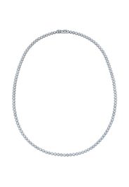 18kt white gold Diamond Line bezel-set necklace