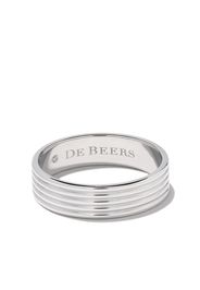 De Beers Platinum Fused Lines band