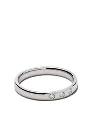 De Beers Platinum DB Classic full pavé diamond band