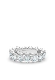 platinum diamond Allegria large eternity band ring