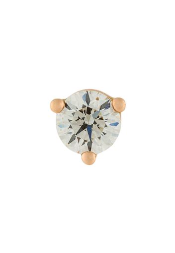 Delfina Delettrez 18kt gold Dots Solitaire diamond earring - Metallic