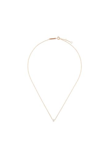 Delfina Delettrez Dots Solitaire diamond necklace - Metallic