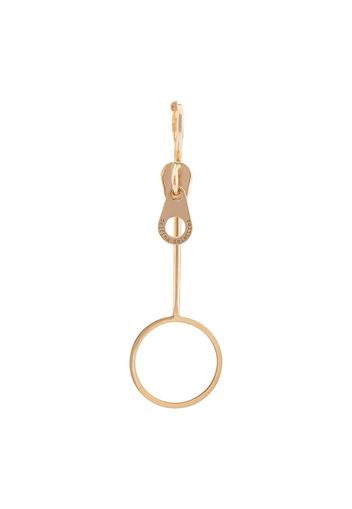 Delfina Delettrez zip earring - Yellow