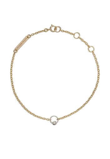 Delfina Delettrez 18kt yellow gold Two in One bracelet - YELLOW GOLD/WHITE GOLD