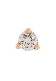 Delfina Delettrez 18kt gold Dots Solitaire diamond and pearl earring - White