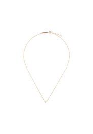 Delfina Delettrez Dots Solitaire diamond necklace - Metallic