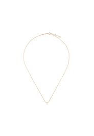 Delfina Delettrez Dots Solitaire diamond necklace - Metallic