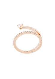 Delfina Delettrez 18kt champagne gold Marry Me diamond ring - Metallic