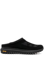 Diemme suede-panelling slides - Black