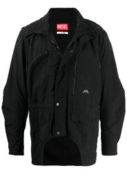 x A-Cold-Wall* logo hooded jacket